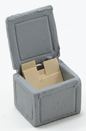 Dollhouse Miniature File Card Box